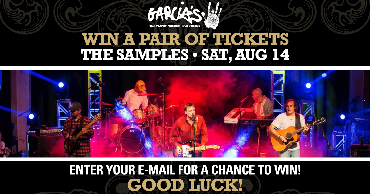 More Info for Enter To Win a Pair of Tickets to The Samples on SAT, AUG 14